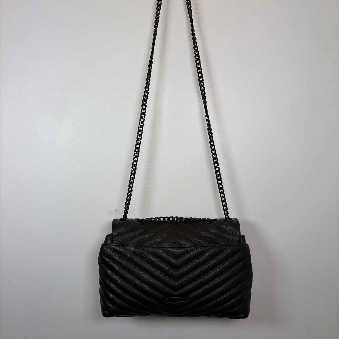 Pre-Owned Rebecca Minkoff Black Leather Handbag