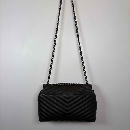 Pre-Owned Rebecca Minkoff Black Leather Handbag