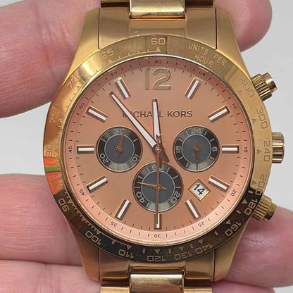 Pre-Owned Michael Kors Rose Gold Watch