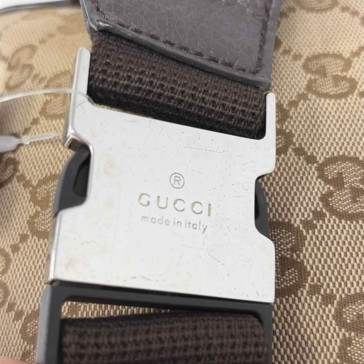 Pre-Owned Gucci Monogram Canvas Designer Handbag