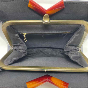Pre-Owned Cara Grey Multi Patent Handbag