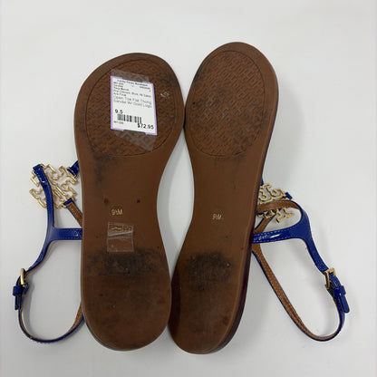 Pre-Owned Shoe Size 9.5 Tory Burch Blue Sandals