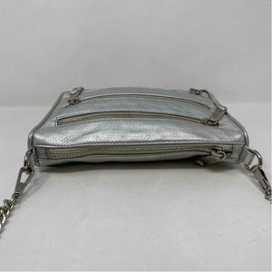 Pre-Owned Rebecca Minkoff Silver Leather Handbag