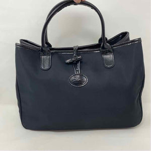 Pre-Owned Longchamp Black Nylon Designer Handbag
