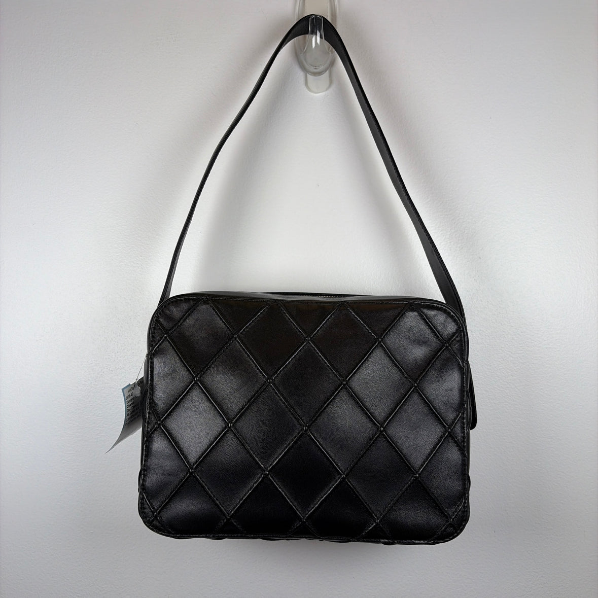 Pre-Owned Chanel Black Leather Designer Handbag