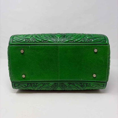 Pre-Owned Aphison Green Leather Handbag