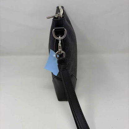 Pre-Owned Gucci Black Canvas Designer Handbag