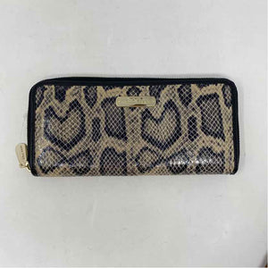 Pre-Owned Cole Haan Snake Print Leather Wallet