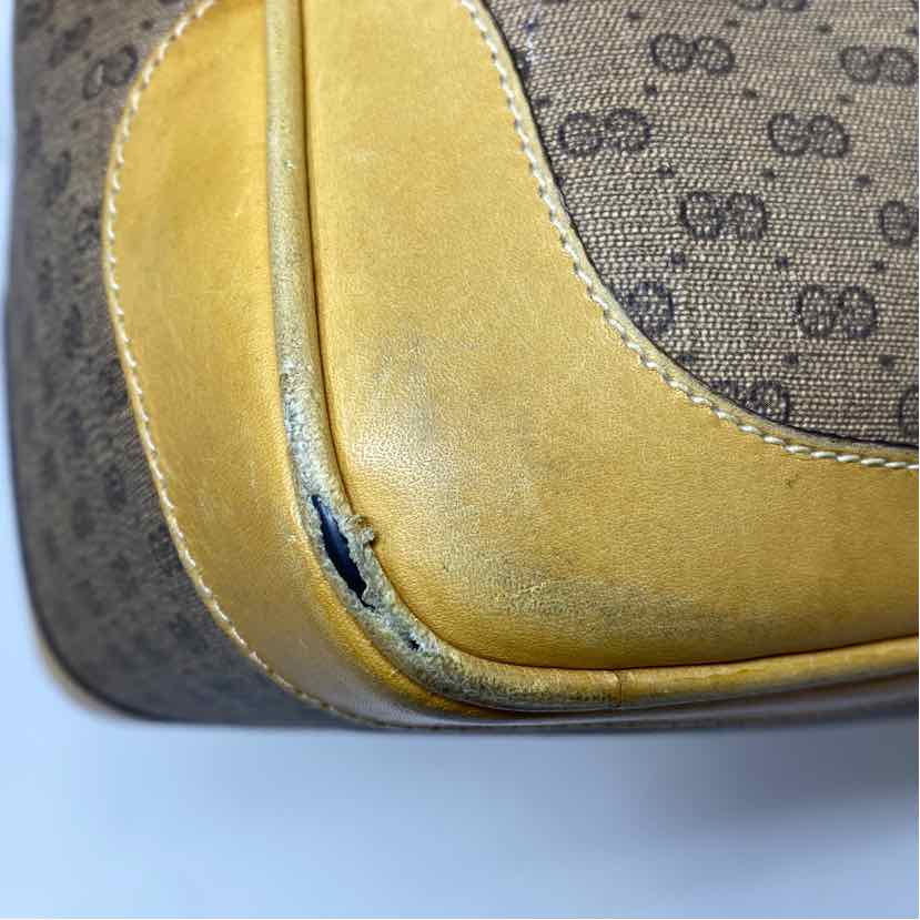 Pre-Owned Gucci Monogram Canvas Designer Handbag
