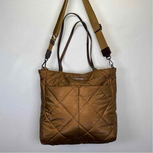 Pre-Owned MZ Wallace Gold Nylon Handbag