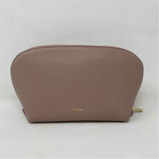 Pre-Owned Cuyana Lilac Leather Cosmetic Bag
