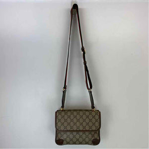 Pre-Owned Gucci Monogram Canvas Designer Handbag