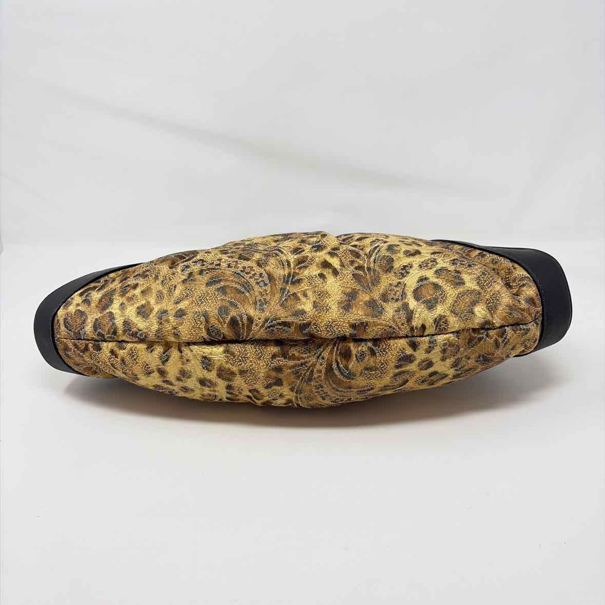 Pre-Owned Donald J Pliner Cheetah Canvas Handbag