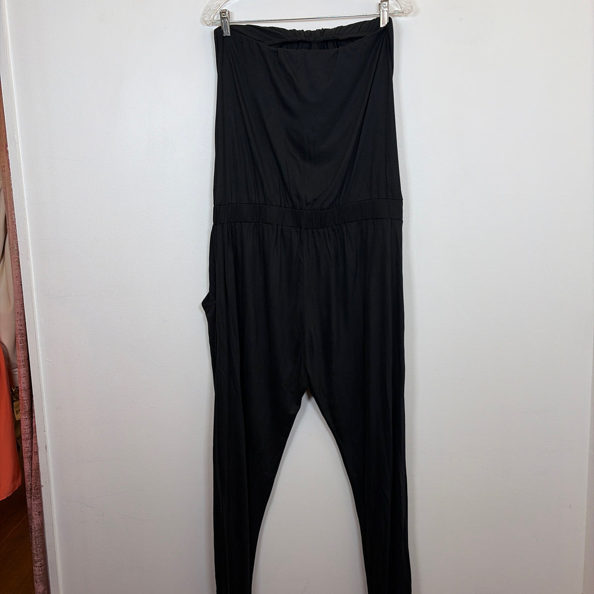 Pre-Owned Size 8/M TOPSHOP Black Jumpsuit