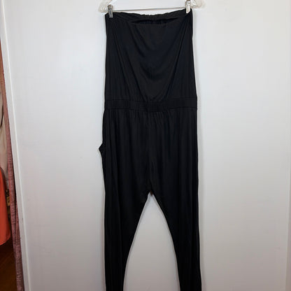 Pre-Owned Size 8/M TOPSHOP Black Jumpsuit