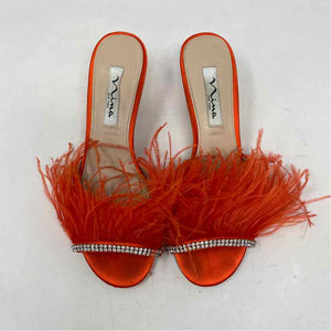 Pre-Owned Shoe Size 7 Nina Orange Sandals