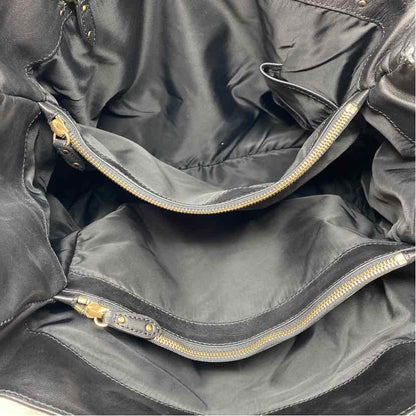 Pre-Owned St John Black Leather Handbag