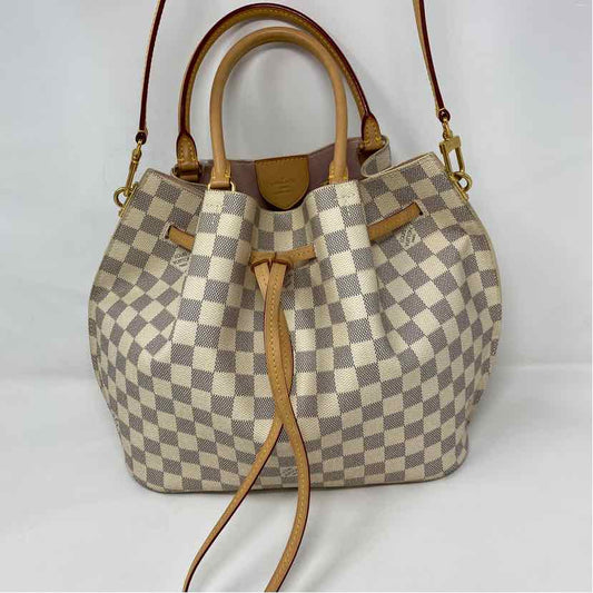 Pre-Owned Louis Vuitton Damier Azur Canvas Designer Handbag