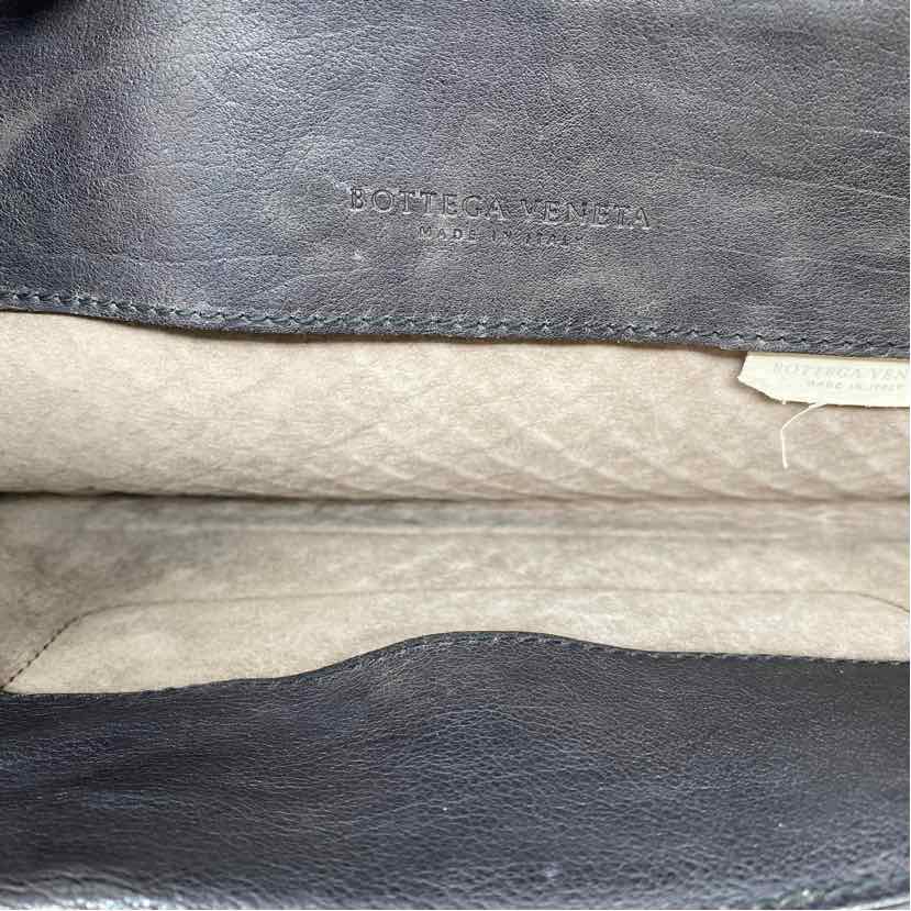 Pre-Owned Bottega Veneta Brown Leather Designer Handbag