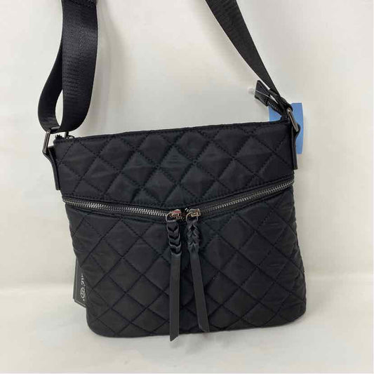 Boutique Black Nylon Handbag