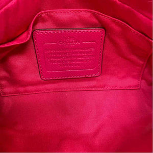 Pre-Owned Coach Pink Leather Handbag