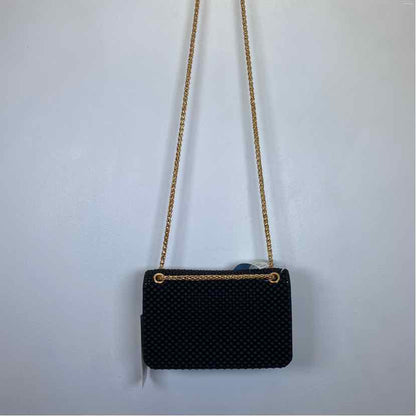 Boutique Black Rubber Handbag