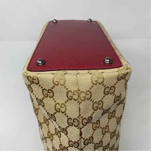 Pre-Owned Gucci Monogram Canvas Designer Handbag