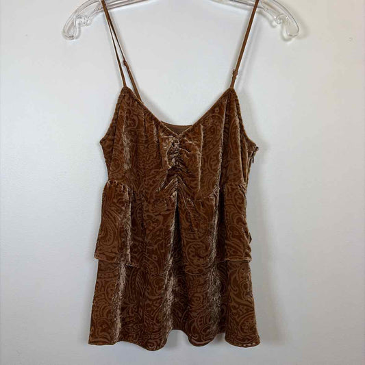 Pre-Owned Size 4/S INC Brown Top