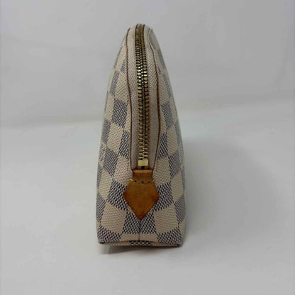 Pre-Owned Louis Vuitton Damier Azur Canvas Designer Handbag