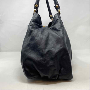 Pre-Owned Gucci Black Leather Designer Handbag