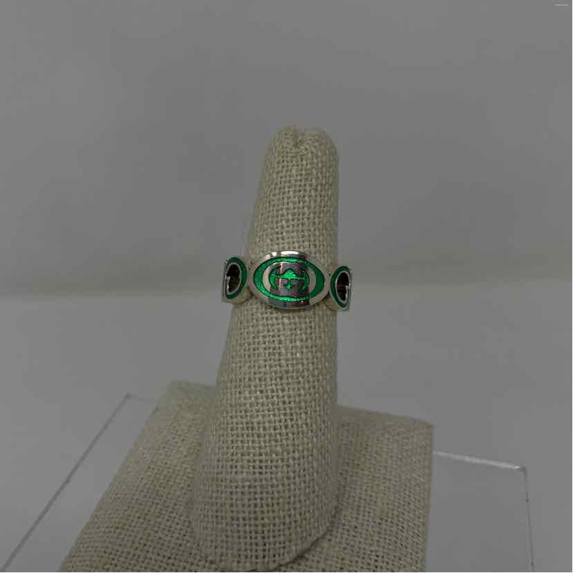 Pre-Owned Gucci Silver Sterling Designer Jewelry
