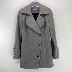 Pre-Owned Size 4/S Calvin Klein Grey Coat