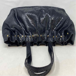 Pre-Owned INZI Black Leather Handbag