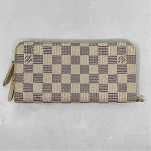 Pre-Owned Louis Vuitton Damier Azur Canvas Designer Wallet