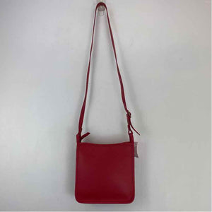 Pre-Owned Longchamp Red Leather Handbag