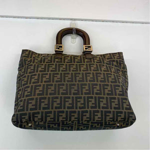 Pre-Owned Fendi Monogram Canvas Designer Handbag