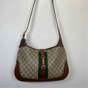 Pre-Owned Gucci Monogram Canvas Designer Handbag