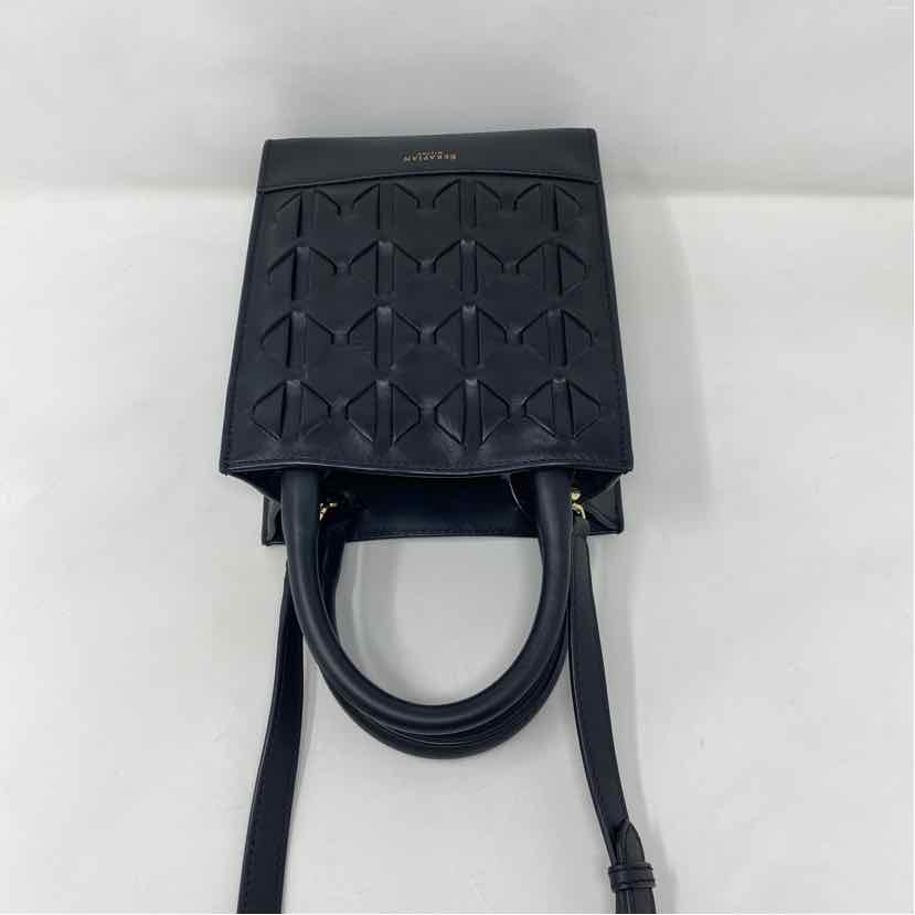 Pre-Owned Serapian Black Leather Handbag
