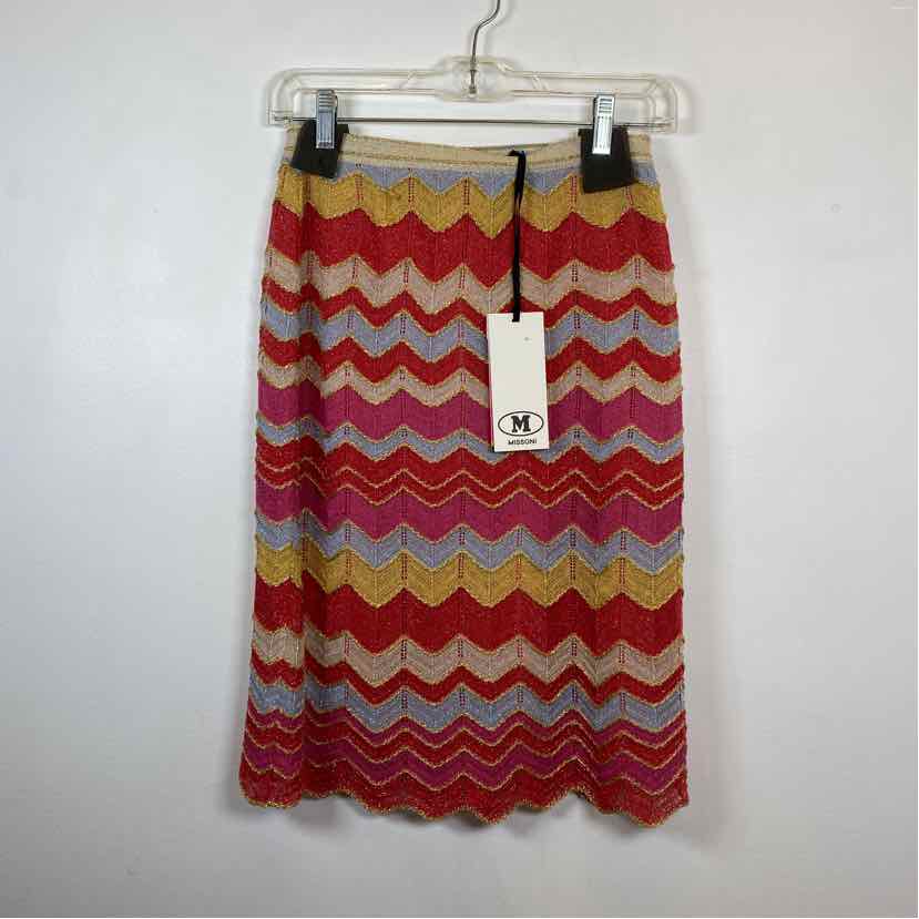 Pre-Owned Missoni Red Knit Women Size S Designer Clothes