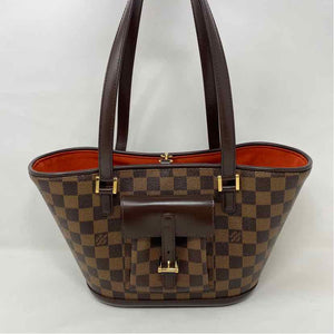 Pre-Owned Louis Vuitton Damier Eben Canvas Designer Handbag
