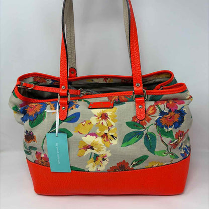 Pre-Owned Kate Spade Floral Canvas Handbag