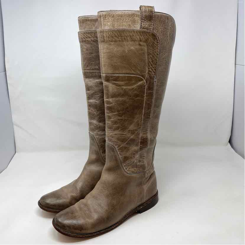 Pre-Owned Shoe Size 7 FRYE Taupe Boots