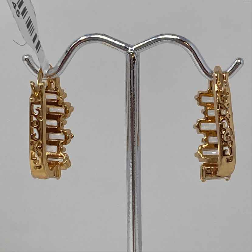 Gold Metal Earrings