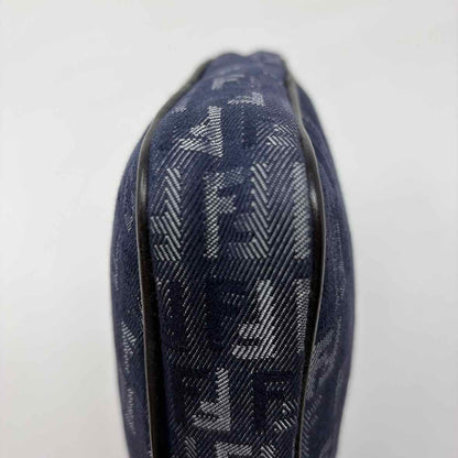 Pre-Owned Fendi Denim Canvas Designer Handbag