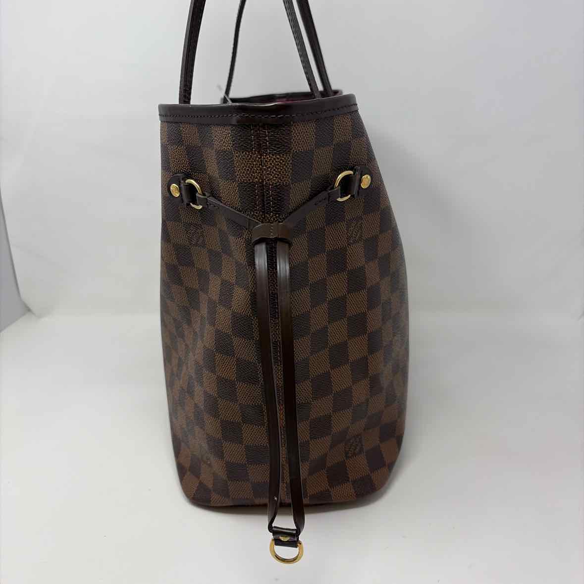 Pre-Owned Louis Vuitton Damier Eben Canvas Designer Handbag