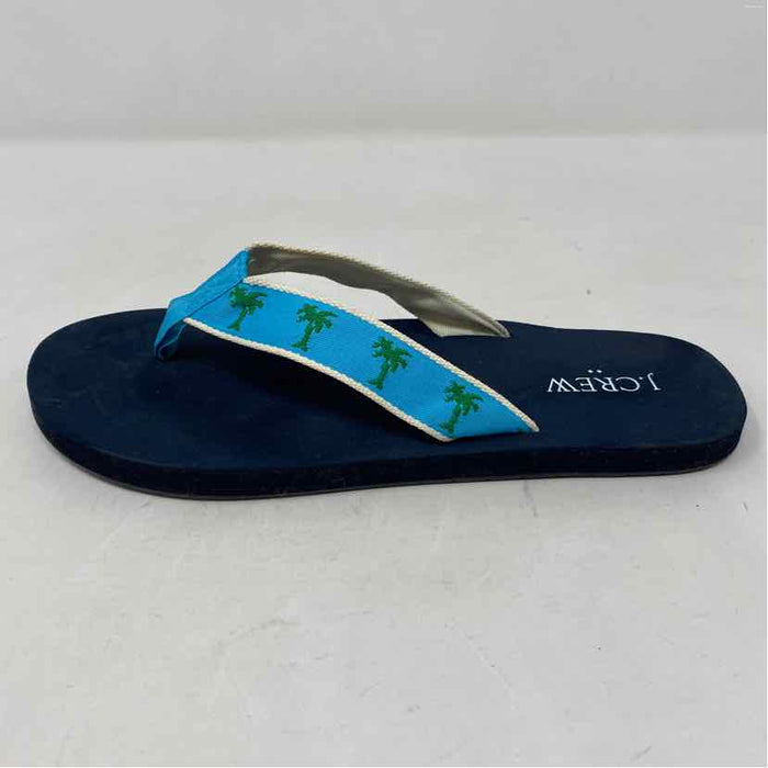 Pre-Owned Shoe Size 8 J Crew Blue Sandals