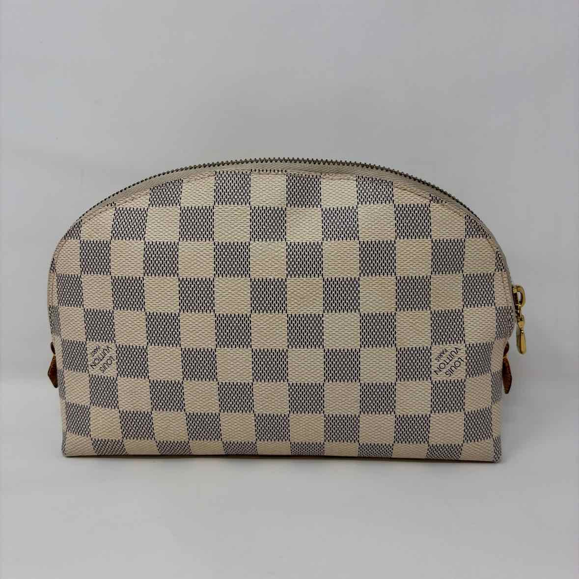 Pre-Owned Louis Vuitton Damier Azur Canvas Designer Handbag