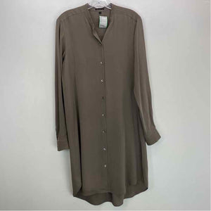 Pre-Owned Size 4/S Theory Brown Casual Dress