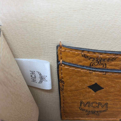 Pre-Owned MCM Yellow Leather Designer Handbag
