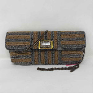 Pre-Owned Mary Frances Silver Multi Beaded Handbag